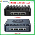 Smart Intel i3 N300 Mini PC 6x2.5G Firewall NAS Home Server DDR5 pfSense OPNsense Proxmox Smart