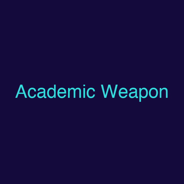 Academic Weapon