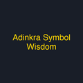 Adinkra Symbol Wisdom