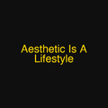 Aesthetic Is A Lifestyle