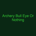 Archery Bull Eye Or Nothing