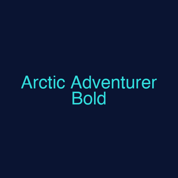 Arctic Adventurer Bold