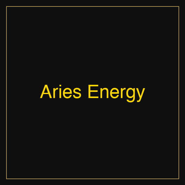 Aries Energy | Poster