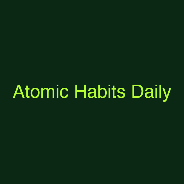Atomic Habits Daily