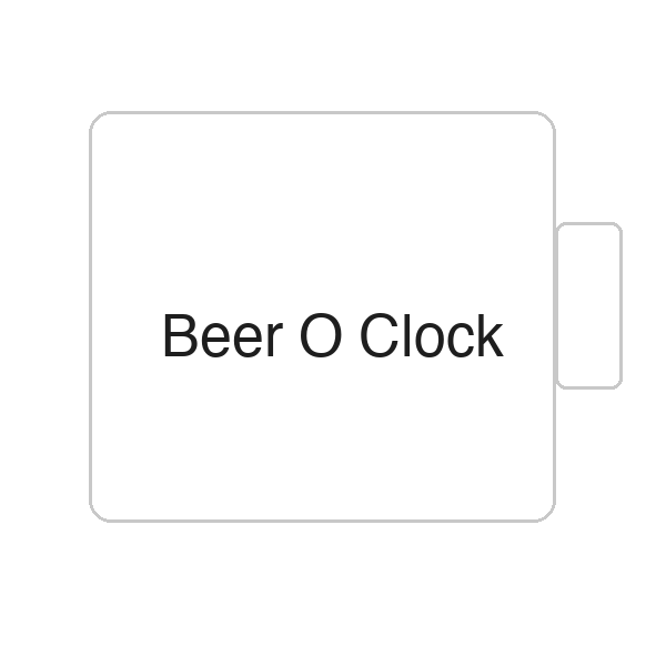 Beer O Clock | Tasse