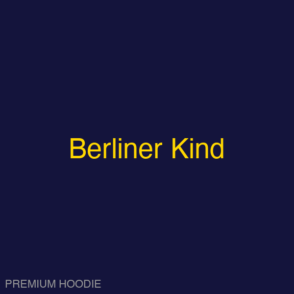 Berliner Kind | Hoodie