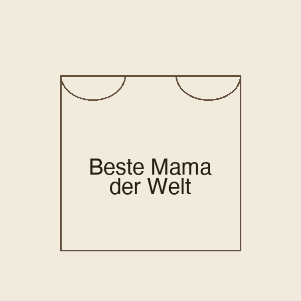 Beste Mama der Welt | Stoffbeutel