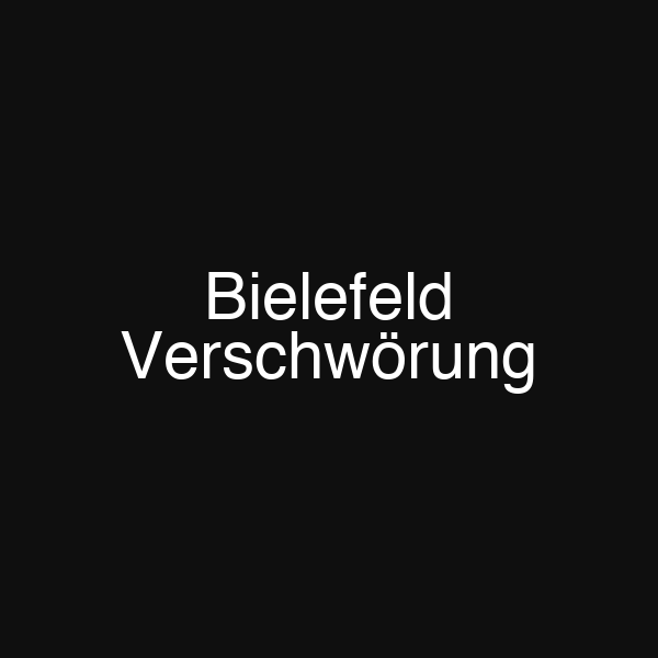 Bielefeld Verschwörung