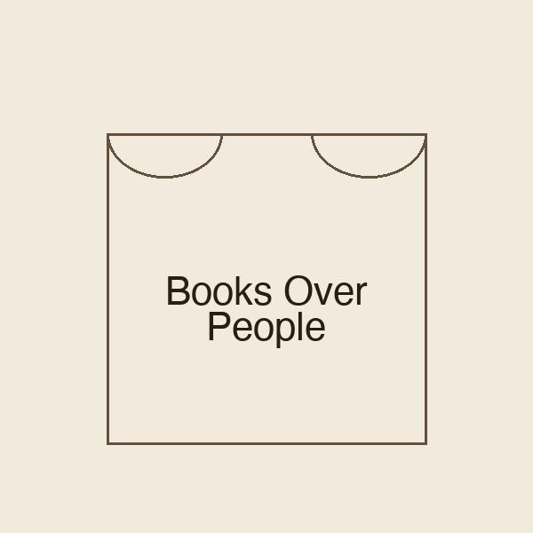 Books Over People | Stoffbeutel