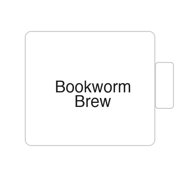 Bookworm Brew | Tasse
