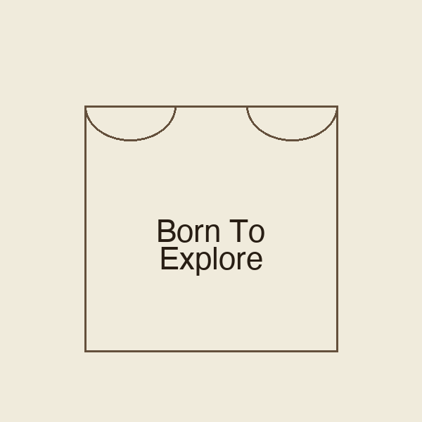 Born To Explore | Stoffbeutel