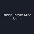 Bridge Player Mind Sharp
