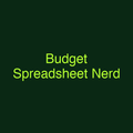 Budget Spreadsheet Nerd