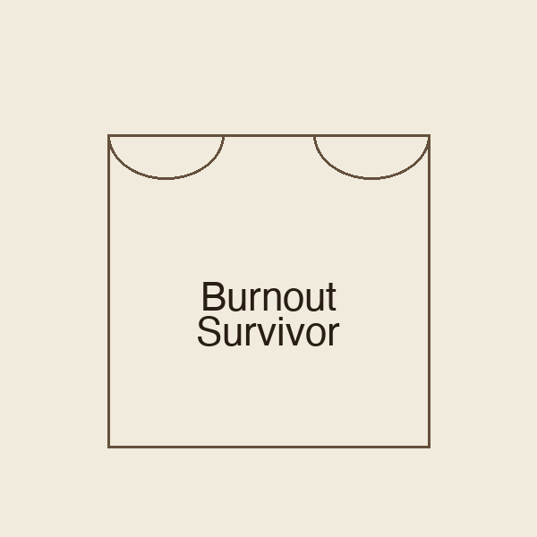 Burnout Survivor | Stoffbeutel