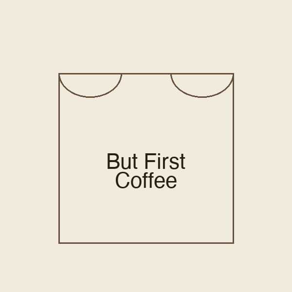But First Coffee | Stoffbeutel