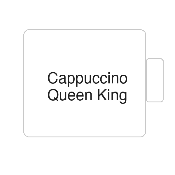 Cappuccino Queen King | Tasse