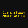 Capricorn Season Ambition Unlimited