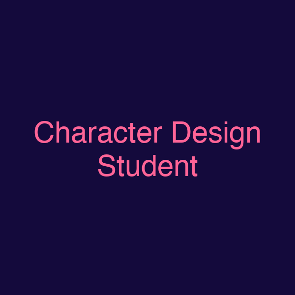 Character Design Student