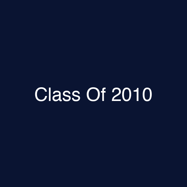 Class Of 2010
