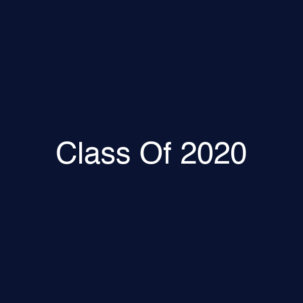 Class Of 2020