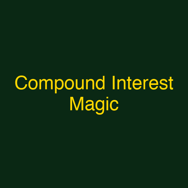Compound Interest Magic