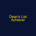 Dean's List Achiever