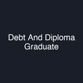 Debt And Diploma Graduate
