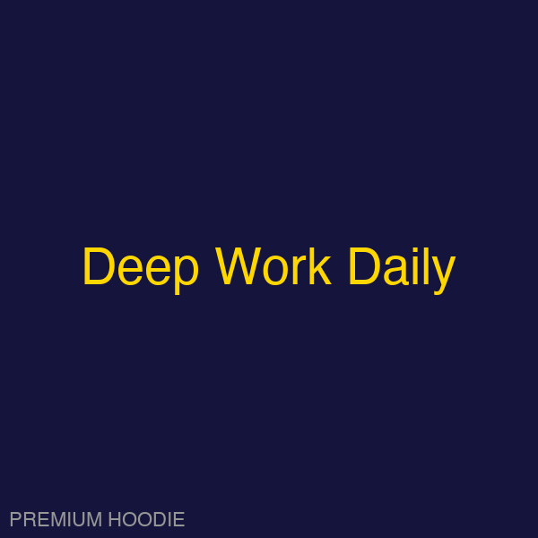 Deep Work Daily | Hoodie