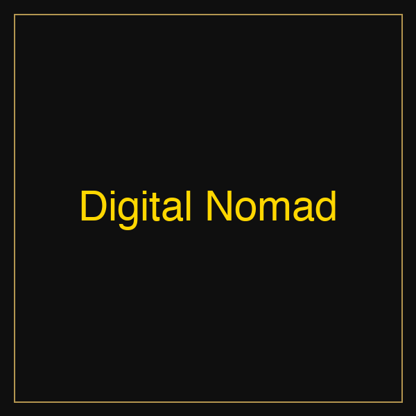 Digital Nomad | Poster