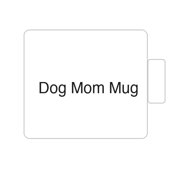 Dog Mom Mug | Tasse