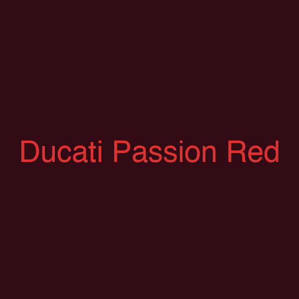 Ducati Passion Red