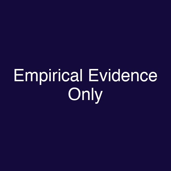 Empirical Evidence Only