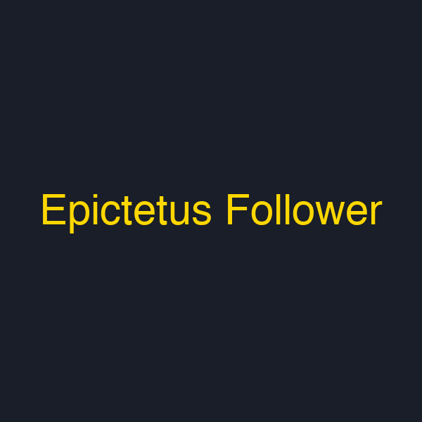 Epictetus Follower