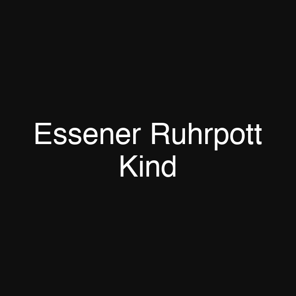 Essener Ruhrpott Kind