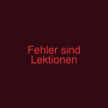Fehler sind Lektionen
