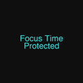 Focus Time Protected