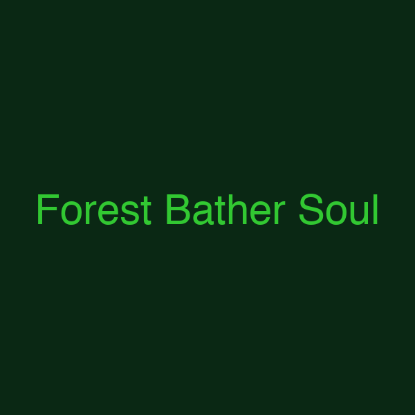 Forest Bather Soul