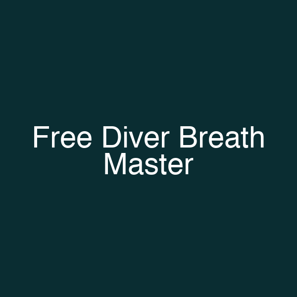 Free Diver Breath Master