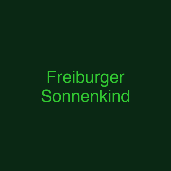 Freiburger Sonnenkind