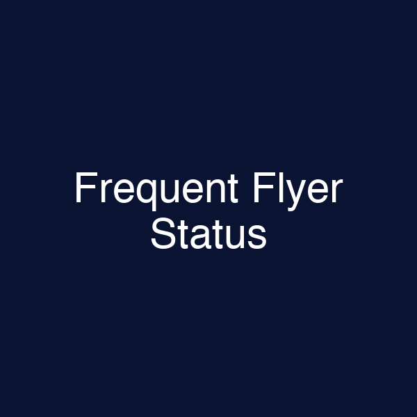 Frequent Flyer Status
