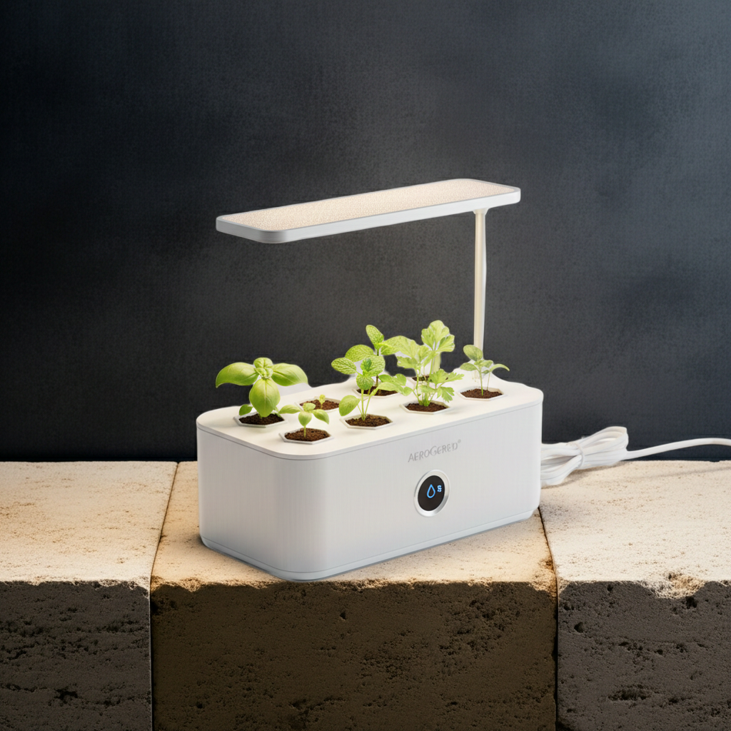 AeroGarden Harvest Slim - Desktop Hydroponik