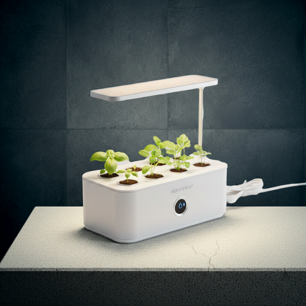 AeroGarden Harvest Slim - Desktop Hydroponik