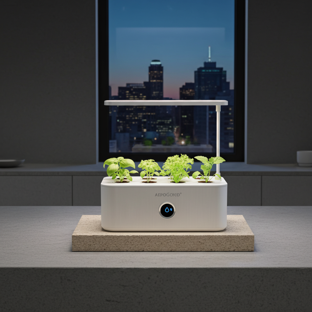 AeroGarden Harvest Slim - Desktop Hydroponik