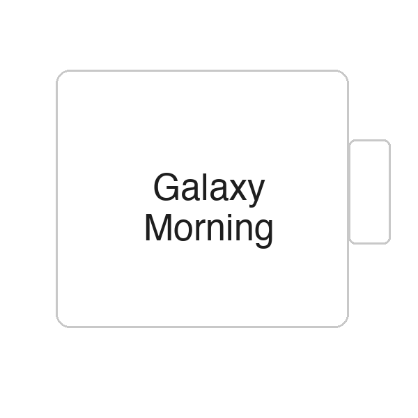 Galaxy Morning | Tasse