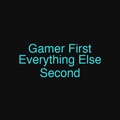 Gamer First Everything Else Second