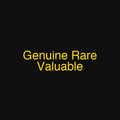 Genuine Rare Valuable