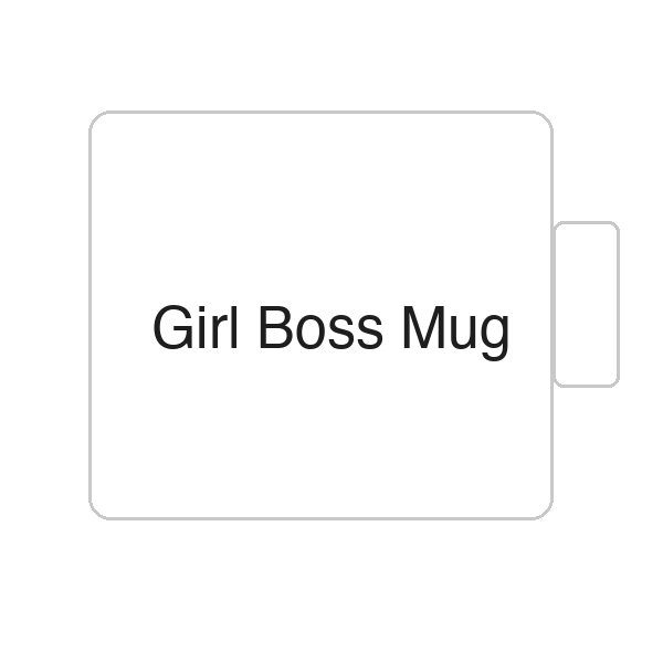 Girl Boss Mug | Tasse