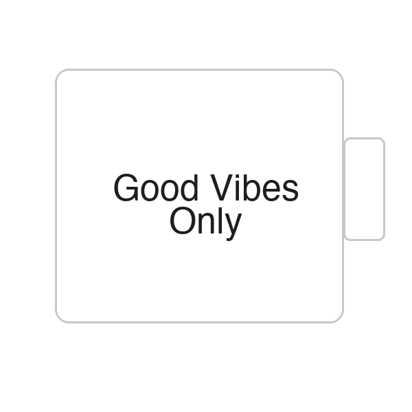 Good Vibes Only | Tasse