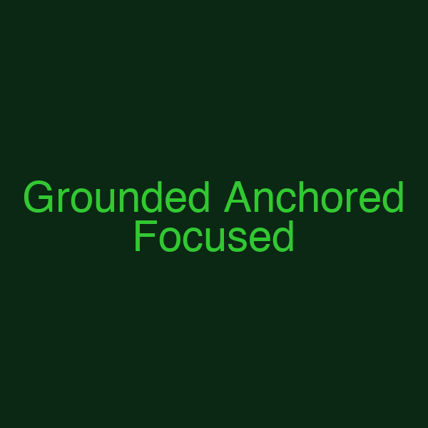 Grounded Anchored Focused