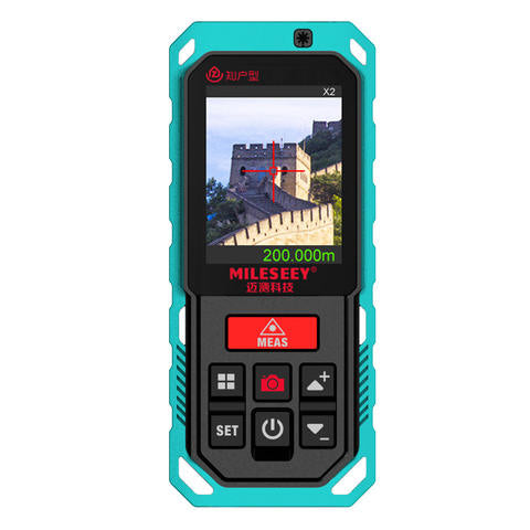 Mileseey S2 Kamera Laser Entfernungsmesser Outdoor Bluetooth 200m Professional Messwerkzeug Smart